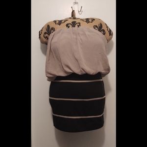 Trixxi Mini  Strapless Dress